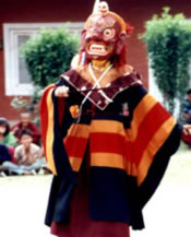 Tibetan Masked Dancer