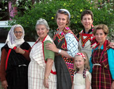 2003 Tour Group Members in Traditional Kullu Valley Dress